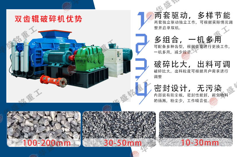 齒輥式破碎機(jī)性能 齒輥式破碎機(jī)性能